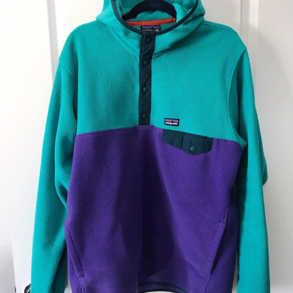 PATAGONIA Synchilla Snap T HOODED Pullover Fleece